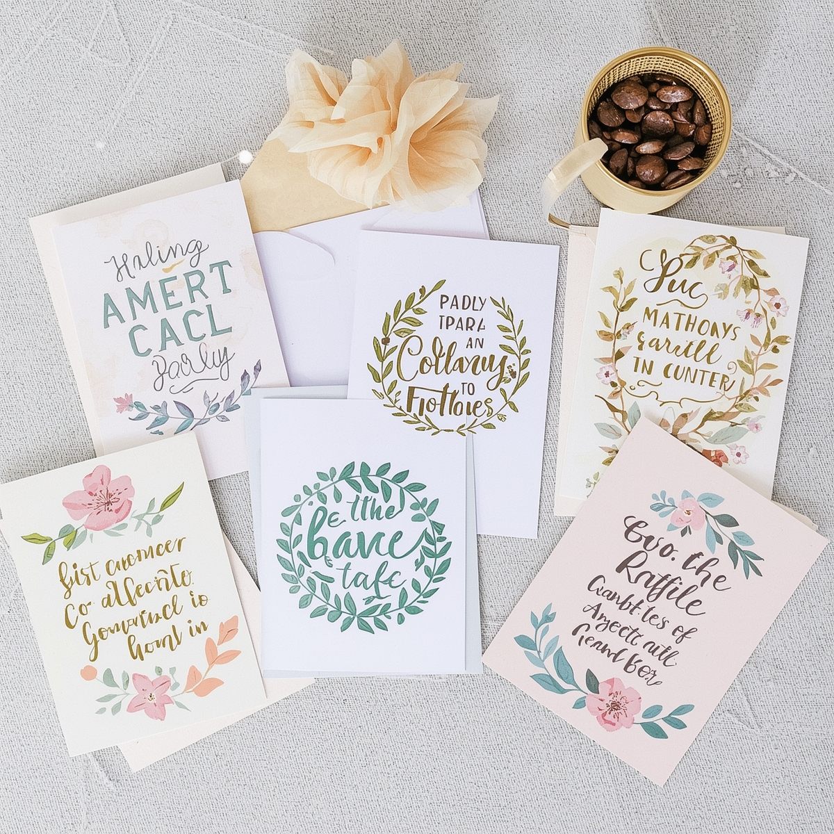 Papel con texturas artesanales